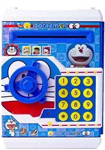 Doremon kiddi bank ” locker type”