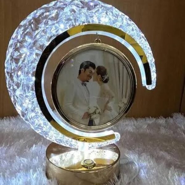 Bed lamp com photo frame