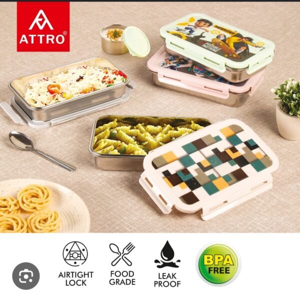 MAGIC STAINLESS STEEL LUNCH BOX