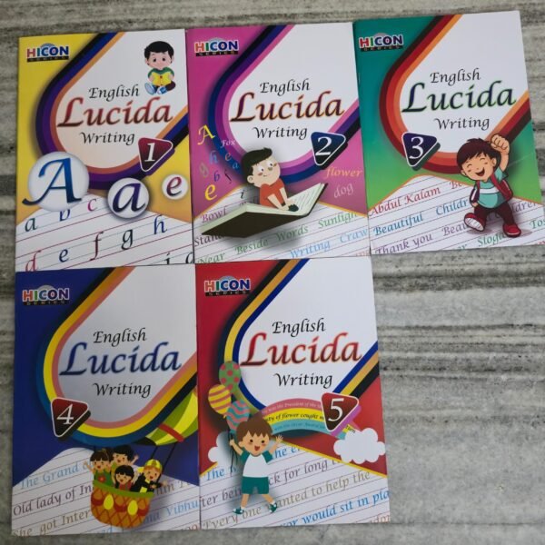 Lucida hand writing books english